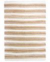 Medžiaginis kilimas -  Devli (smėlio/balta/juoda) 