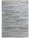 Medžiaginis kilimas -  Darsi (mėlyna/smėlio) 