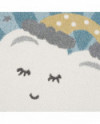 Vaikiškas kilimas - Night Clouds Round (spalvota) 