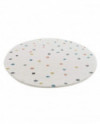 Vaikiškas kilimas - Dots Round (spalvota)