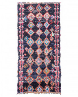 Maroko berberų kilimas Boucherouite 235 x 115 cm 