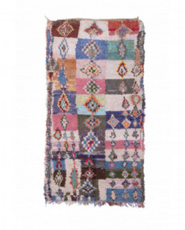 Marokietiškas berberų kilimas Boucherouite 275 x 145 cm 