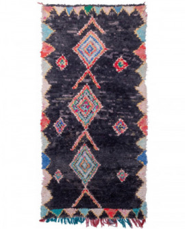 Maroko berberų kilimas Boucherouite 260 x 120 cm 