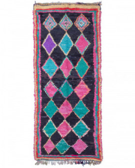 Marokietiškas berberų kilimas Boucherouite 270 x 115 cm 