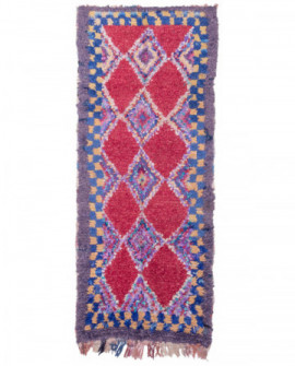 Marokietiškas berberų kilimas Boucherouite 275 x 115 cm 