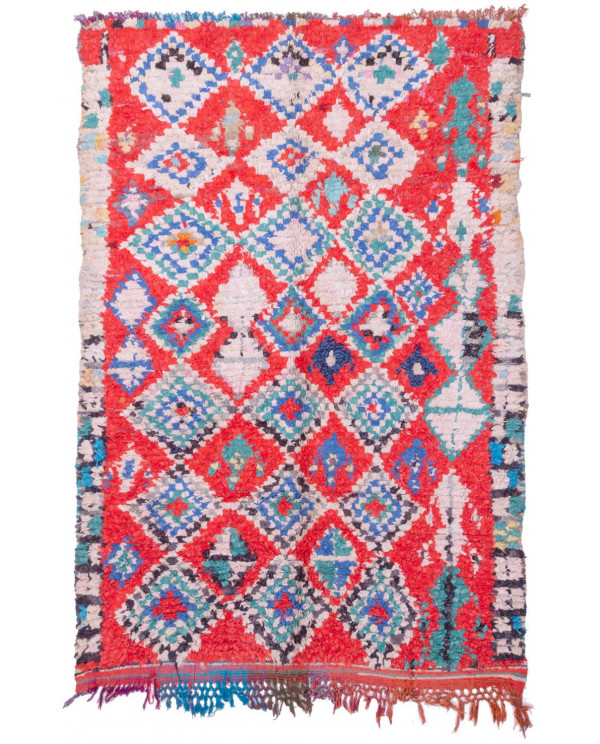 Marokietiškas berberų kilimas Boucherouite 230 x 160 cm 