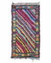 Maroko berberų kilimas Boucherouite 240 x 125 cm 