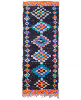 Marokietiškas berberų kilimas Boucherouite 330 x 115 cm 