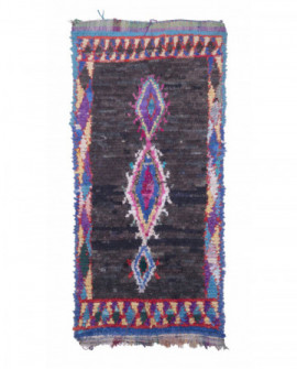 Marokietiškas berberų kilimas Boucherouite 255 x 115 cm 