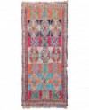 Maroko berberų kilimas Boucherouite 310 x 135 cm 