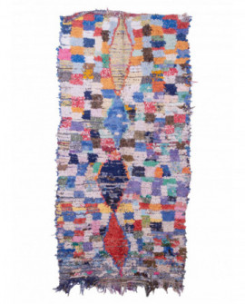 Marokietiškas berberų kilimas Boucherouite 265 x 130 cm 