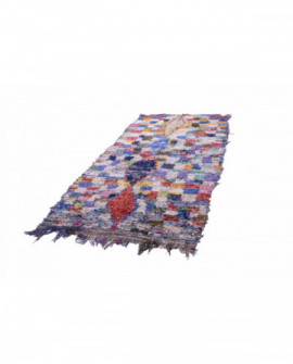 Marokietiškas berberų kilimas Boucherouite 265 x 130 cm 