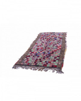 Marokietiškas berberų kilimas Boucherouite 285 x 125 cm 