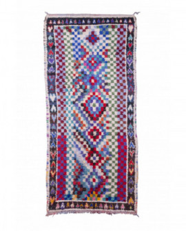 Marokietiškas berberų kilimas Boucherouite 325 x 145 cm 