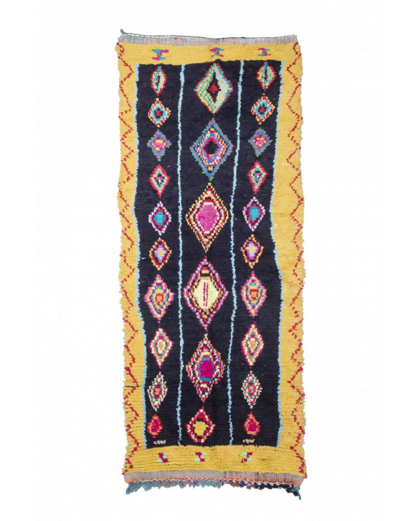 Marokietiškas berberų kilimas Boucherouite 335 x 165 cm 