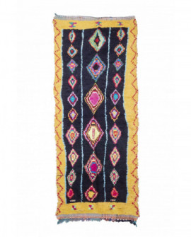 Marokietiškas berberų kilimas Boucherouite 335 x 165 cm 