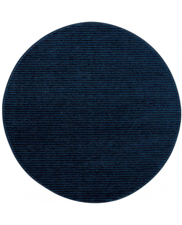 Apvalus kilimas - Grace (mėlyna) 