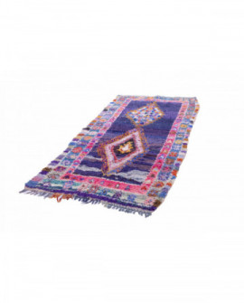Marokietiškas berberų kilimas Boucherouite 255 x 125 cm 