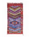 Maroko berberų kilimas Boucherouite 250 x 130 cm 