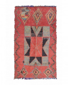 Marokietiškas berberų kilimas Boucherouite 255 x 150 cm 