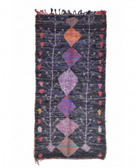 Marokietiškas berberų kilimas Boucherouite 285 x 135 cm 