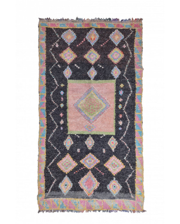 Marokietiškas berberų kilimas Boucherouite 305 x 170 cm 