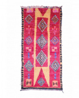 Marokietiškas berberų kilimas Boucherouite 295 x 145 cm 