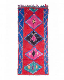 Marokietiškas berberų kilimas Boucherouite 325 x 135 cm 
