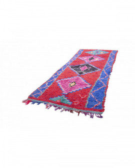 Marokietiškas berberų kilimas Boucherouite 325 x 135 cm 