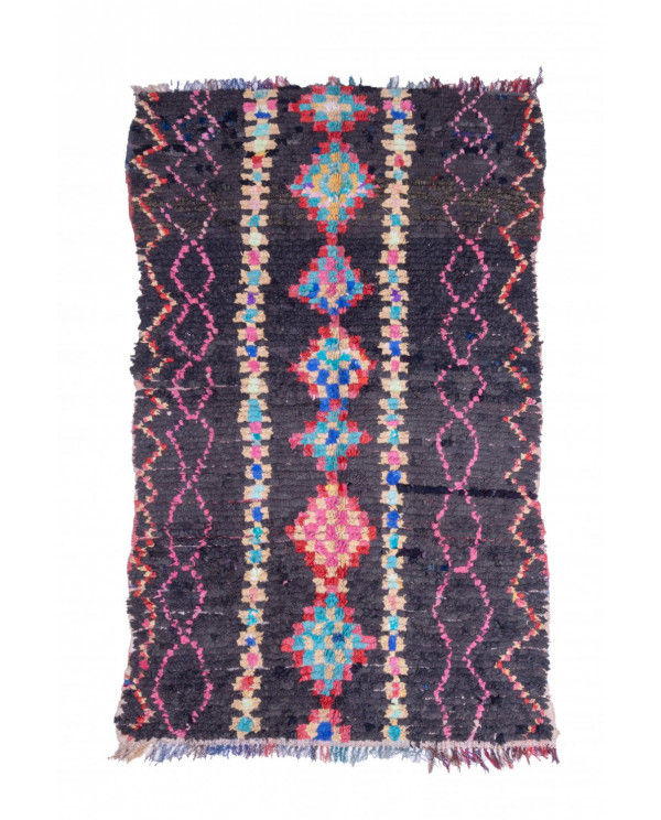 Maroko berberų kilimas Boucherouite 250 x 150 cm 