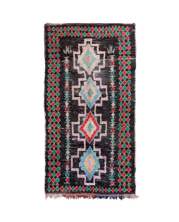 Maroko berberų kilimas Boucherouite 310 x 160 cm 