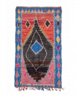 Marokietiškas berberų kilimas Boucherouite 275 x 155 cm 