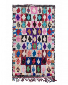 Marokietiškas berberų kilimas Boucherouite 255 x 145 cm 