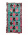 Maroko berberų kilimas Boucherouite 280 x 125 cm 