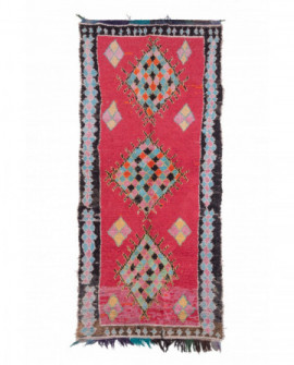Marokietiškas berberų kilimas Boucherouite 325 x 145 cm 