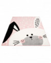 Vaikiškas kilimas - Bubble Bunny (rožinė) 