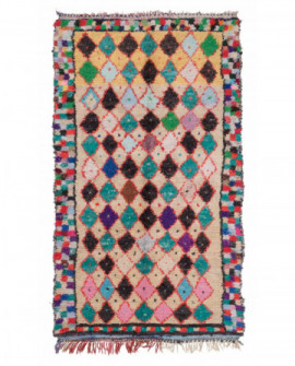 Marokietiškas berberų kilimas Boucherouite 255 x 150 cm 