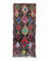 Maroko berberų kilimas Boucherouite 255 x 110 cm 