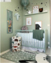 Vaikiškas kilimas - Bubble Bunny (žalia) 