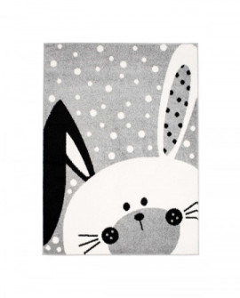 Vaikiškas kilimas - Bubble Bunny (pilka) 
