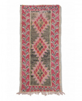 Maroko berberų kilimas Boucherouite 265 x 150 cm 