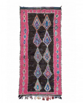 Maroko berberų kilimas Boucherouite 320 x 150 cm 