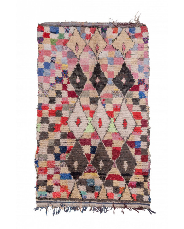 Marokietiškas berberų kilimas Boucherouite 265 x 170 cm 