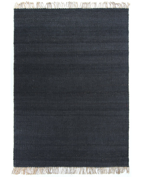 Džiuto kilimas -  Nawa (džiuto/juoda) 