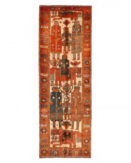 Persiškas kilimas Hamedan 405 x 138 cm 