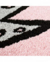 Vaikiškas kilimas - Bubble Crown (rožinė) 
