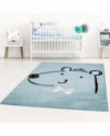 Vaikiškas kilimas - Bubble Bear (mėlyna)