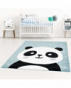 Vaikiškas kilimas - Bubble Panda (mėlyna)