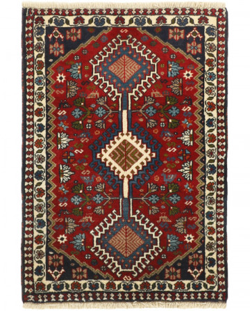 Rytietiškas kilimas Yalameh - 90 x 61 cm