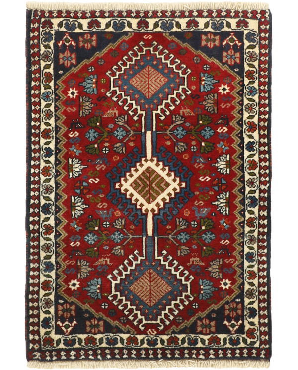 Rytietiškas kilimas Yalameh - 90 x 61 cm